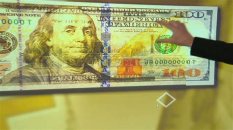 Treasury Unveils New 100 Bill