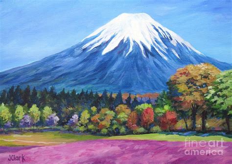 Mount Fuji Painting At Explore Collection Of Mount