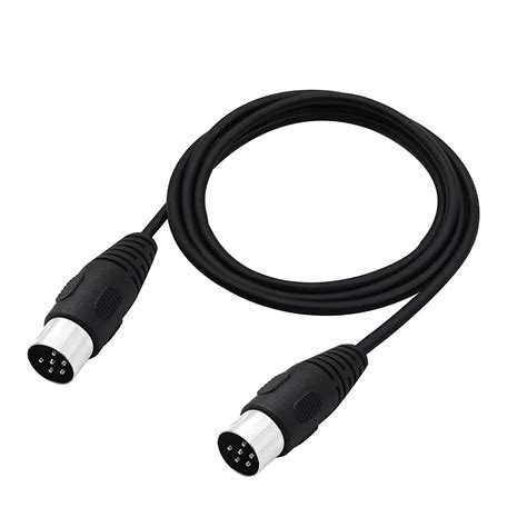 Pngknyocn Din 6 Pin Audio Signal Cable 6 Pin Din Male To Male Av