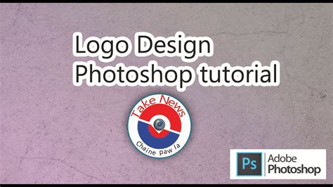 Logo Design Photoshop Tutorial Youtube