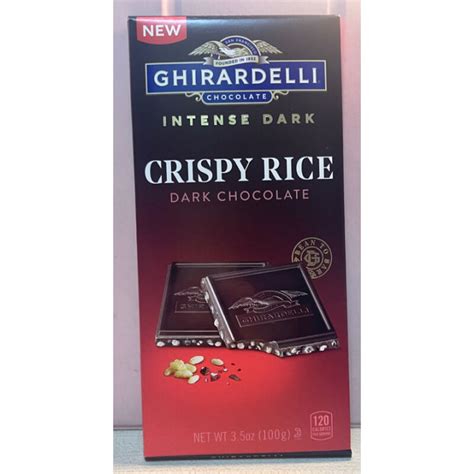 ♝ghirardelli Intense Dark Crispy Rice Dark Chocolate♖ Lazada Ph