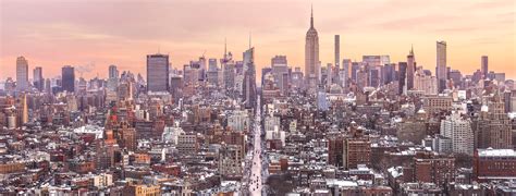 New York City Skyline Photos At Sunrise Large Format Prints Vast