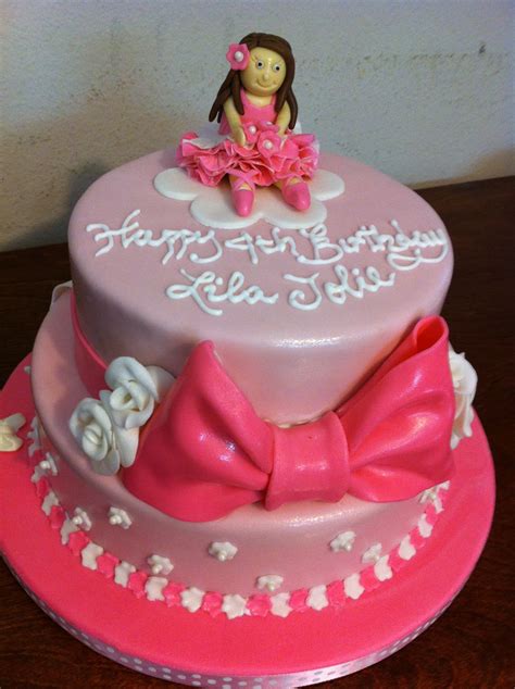 Donna Belle Desserts Ballerina Birthday Cake