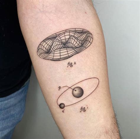 Scientific Illustration Tattoo The Quantum Fig2
