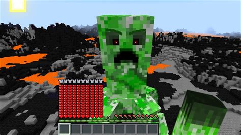 Minecraft Unusual Titan Creepers Mod Instant Spawn Dangerous Creeper Around Map Minecraft