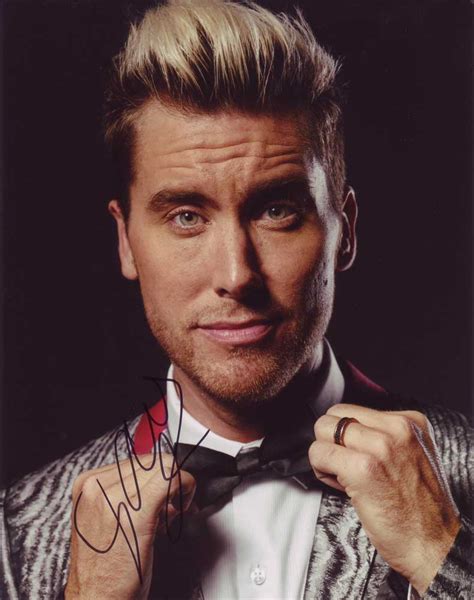 Lance Bass In Person Autographed Photo