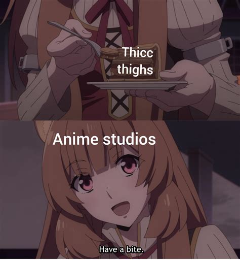 Thank You Anime Studios For Giving Us Thicc Thighs Ranimemes