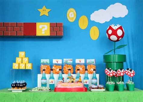 Festa Mario Bros Como Organizar E 60 Fotos De Decoração Do Tema