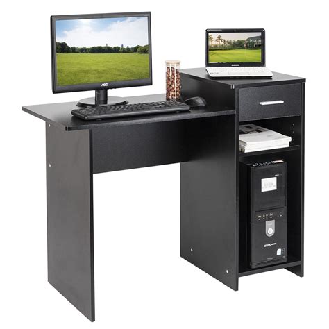 Compact Computer Desk Study Writing Table Workstation Pc Laptop Table