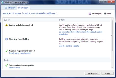 Download Windows 7 Upgrade Advisor 2050000