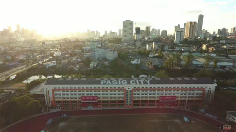 Rizal High School Pasig City With Phantom 4 Youtube