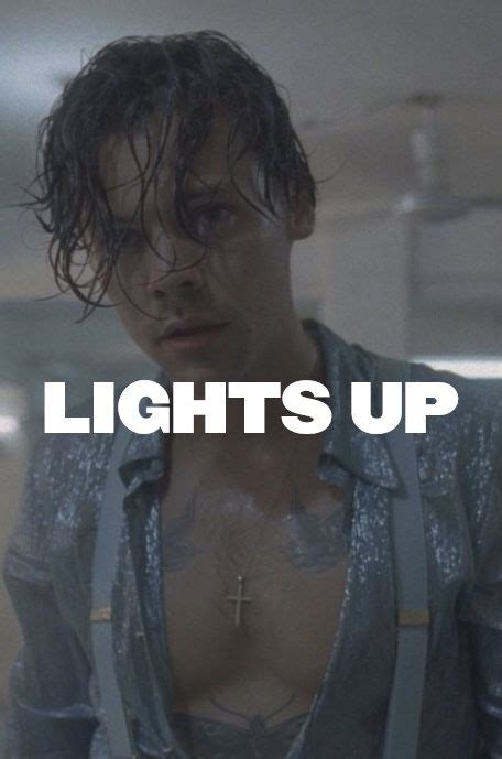 Lights Up By Harry Styles Harry Styles Lights Up Harry Styles