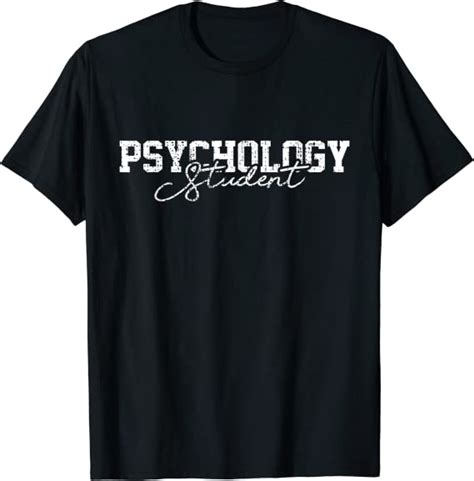 Psychology T Shirt Student T Tshirt Psychologist Tee T