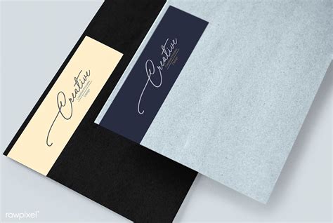 Download Two creative design envelope mockups | free image by ...
