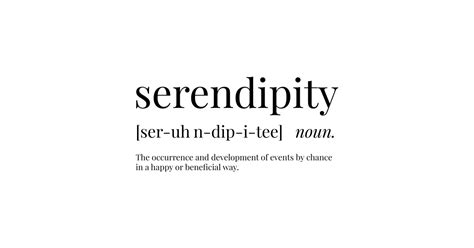 Serendipity Definition Serendipity Magnet Teepublic