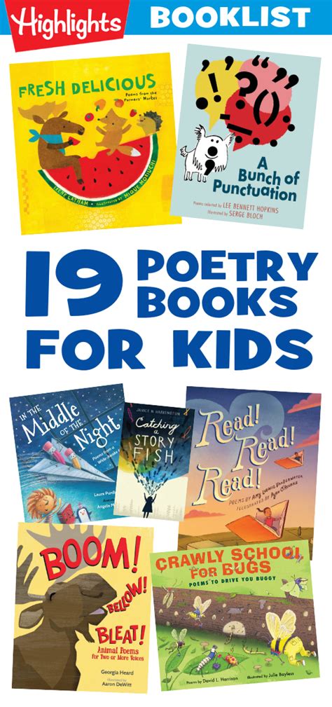 19 Poetry Books For Kids From Haiku To Limericks And Nonsense Rhymes