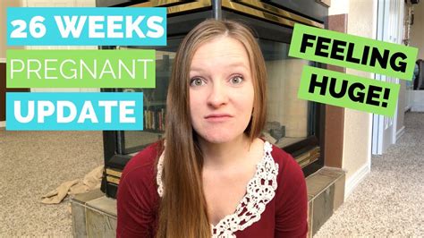 26 Week Pregnancy Update Starting To Feel Super Pregnant Youtube