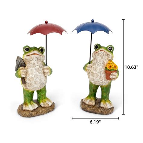 Trinx 2 Piece Resin Frog Figurine Set Wayfair