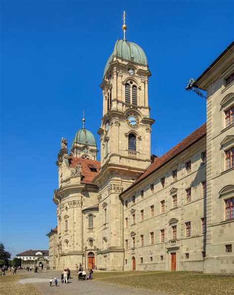 Church Of Einsiedeln Abbey In Switzerland Editorial Photo Image Of