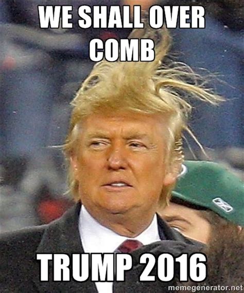 16 Donald Trump Hair Memes So Funny Youll Actually Be Grateful Hes