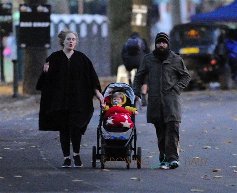 Adele And Simon Konecki Stroll With Son Angelo In London Growing Your