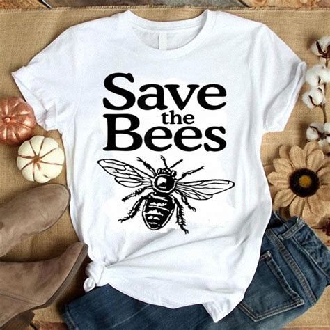 Save The Bees Beekeeper Shirt Hoodie Sweater Longsleeve T Shirt