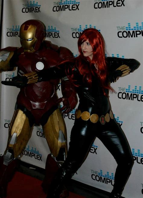 Iron Man And Black Widow By Silver Fyre On Deviantart