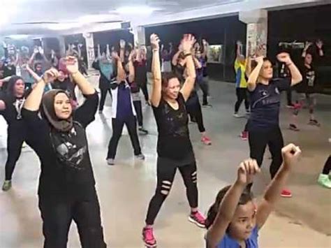 Zumba JomFitPJS With Jacinda Rae Webb Theme ROCK Part YouTube