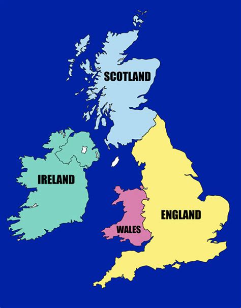 2022 World Map Of England Ireland And Scotland Parade World Map With