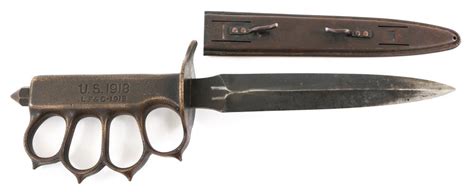 Sold Price Wwi Us Army Aef Model 1918 Lfandc Trench Knife October 4