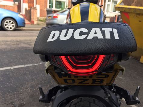 New Led Integrated Signal Tail Light For My Scrambler Classic Ducati