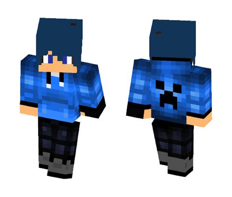 Download School Boy Blue Minecraft Skin For Free