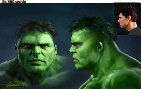 Diseños Conceptuales De Jim Carson Para Hulk 2003