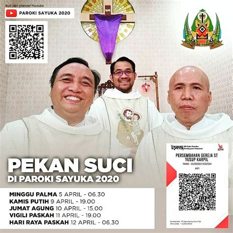 Doa senakel pada hari sabtu pertama seusai misa pagi harian pukul : Jadwal Misa Streaming Minggu Palma Surabaya - Komunitas ...