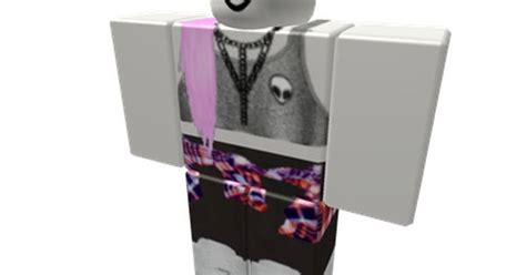 Alien Halter Cotton Candy Hair And Black Jeans Roblox Roblox