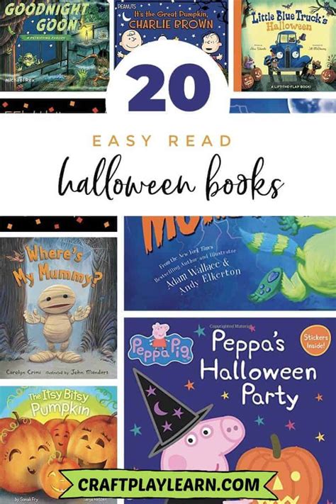 Easy Read Halloween Books For Kids Craft Play Learn