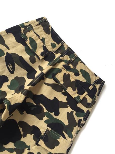 Bape Last Drop Hype🔥bape 1st Camo Nylon 6 Pocket Cargo Shorts Grailed