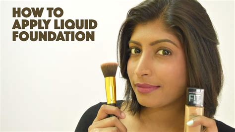 How To Apply Liquid Makeup Saubhaya Makeup