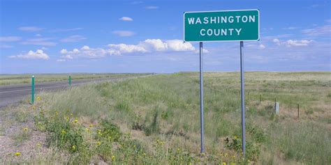 Washington County Colorado Map History And Towns In Washington Co
