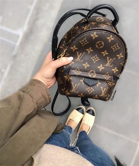 Louis Vuitton Mini Palm Springs Backpack And Chanel Espadrilles More Louis Vuitton Backpack