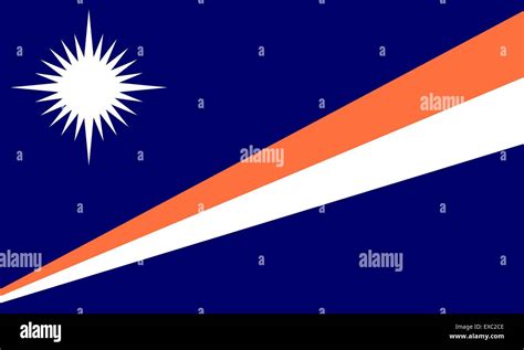 marshall islands flag stock vector image and art alamy