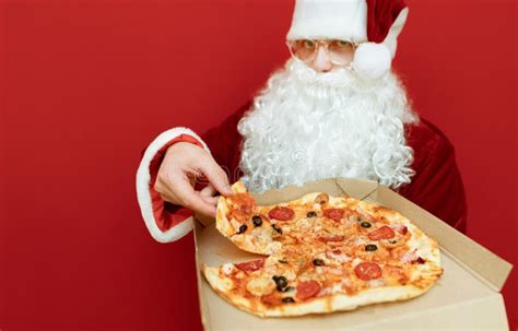 125 Pizza Box Santa Claus Stock Photos Free And Royalty Free Stock