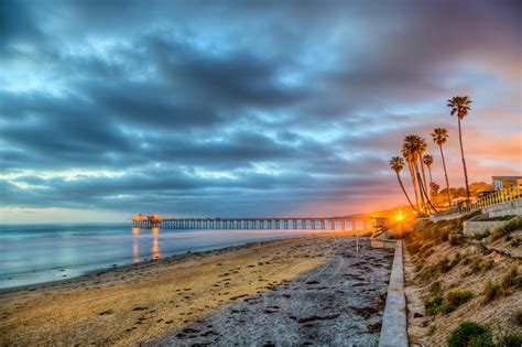 Desktop Wallpapers San Diego California Usa Beach Sea Hdr Nature Sky