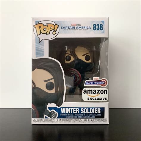 Funko Pop Marvel The Winter Soldier Exclusive Amazon 838 Envío Gratis