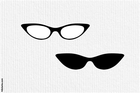 glasses svg spectacles eyeglasses graphic by dizlarka · creative fabrica