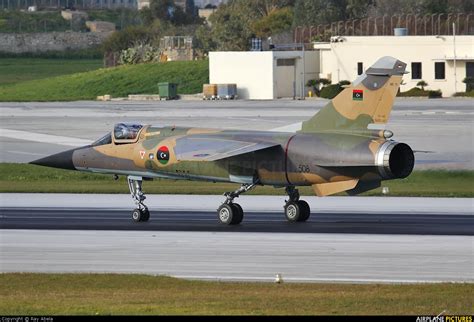 508 Libya Air Force Dassault Mirage F1 At Malta Intl Photo Id
