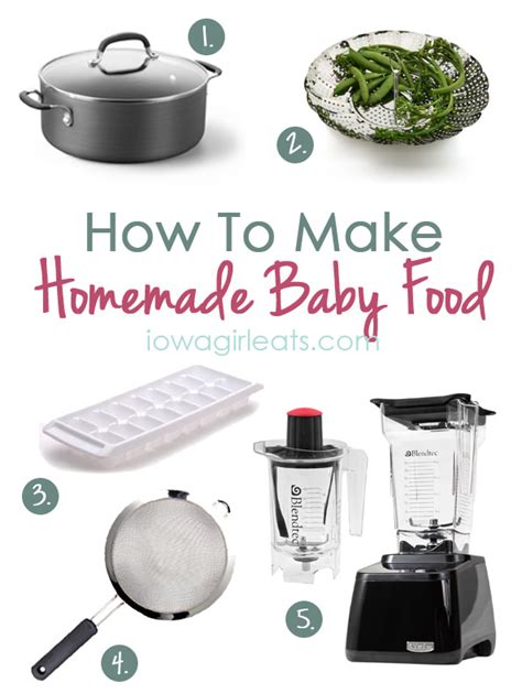 How To Make Homemade Baby Food Iowa Girl Eats