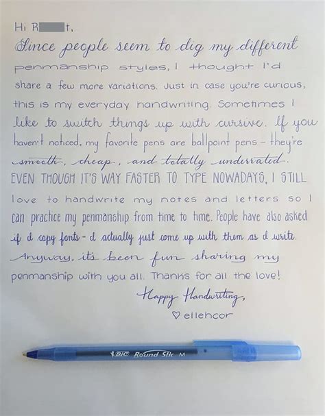 40 Perfect Handwriting Examples That Will Leave You In Awe The