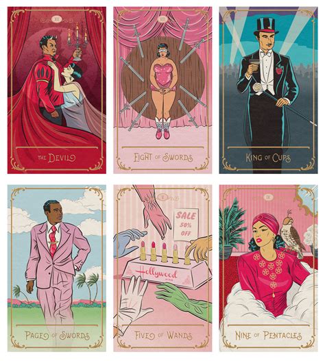 Purple Moon Tinseltown Tarot A Look Into Your Future Through