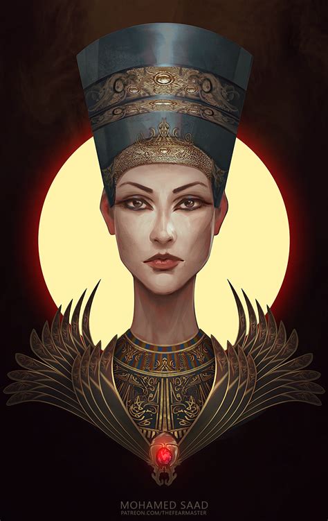 Nefertiti By Thefearmaster On Deviantart